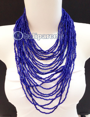 Necklaces Handmade From Bead Multi Strand Layer