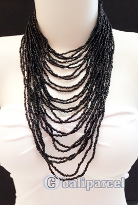 Necklaces Handmade From Bead Multi Strand Layer