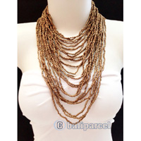 Necklaces Handmade From Bead Multi Strand Layer