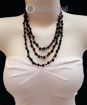 Necklaces Handmade From Bead With Shell And Stone