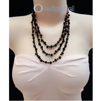 Necklaces Handmade From Bead With Shell And Stone