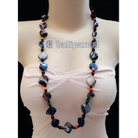 Necklaces Handmade From Bead With Shell
