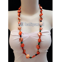 Necklaces Handmade From Bead With Shell