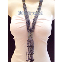 Necklaces Handmade From Bead Multi Strings