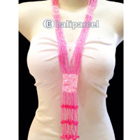 Necklaces Handmade From Bead Multi Strings