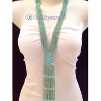 Necklaces Handmade From Bead Multi Strings