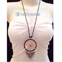 Necklaces Handmade From Catcher Beads