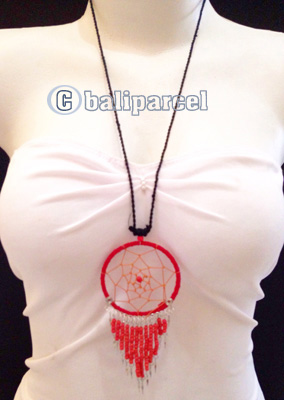 Necklaces Handmade From Catcher Beads