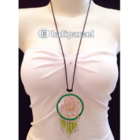 Necklaces Handmade From Catcher Beads
