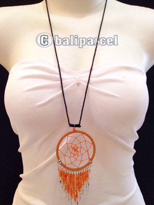 Necklaces Handmade From Catcher Beads