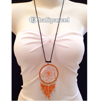 Necklaces Handmade From Catcher Beads