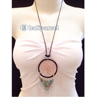 Necklaces Handmade From Catcher Beads