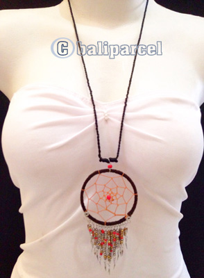 Necklaces Handmade From Catcher Beads