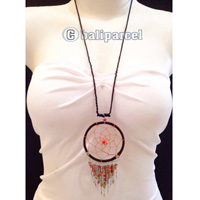 Necklaces Handmade From Catcher Beads