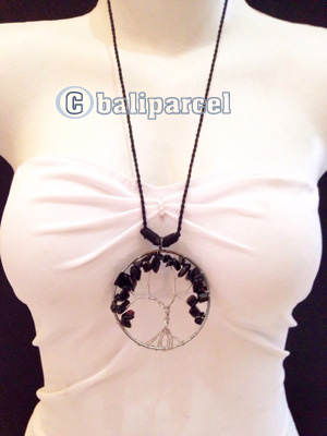 Necklaces Handmade From Stone Tree
