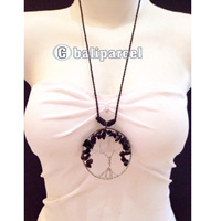Necklaces Handmade From Stone Tree