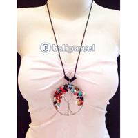 Necklaces Handmade From Stone Tree