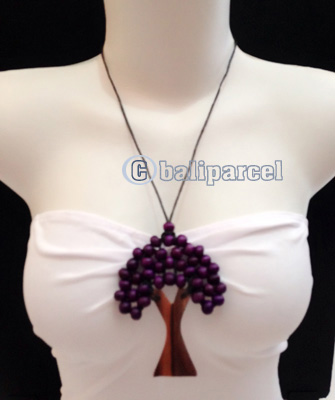 Wooden Necklaces Tree