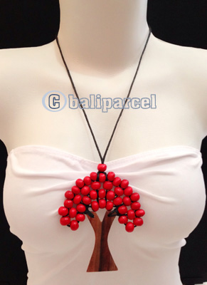 Wooden Necklaces Tree