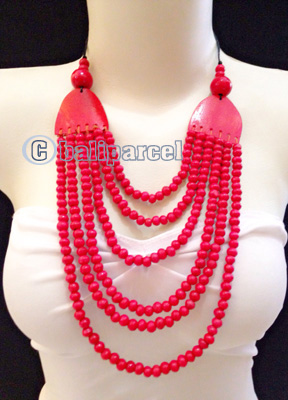 Wooden Necklaces Layer