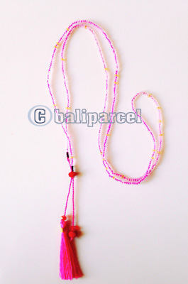Necklaces Tassel With Small Bead