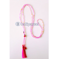 Necklaces Tassel With Small Bead