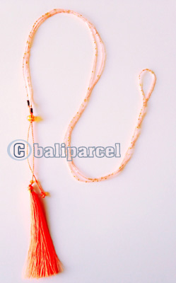 Necklaces Tassel With Small Bead