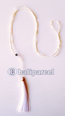 Necklaces Tassel With Small Bead