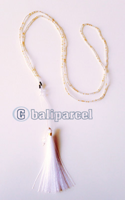 Necklaces Tassel With Small Bead