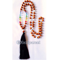 Necklaces Tassel Rudraksha With Crystal