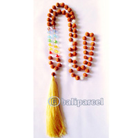 Necklaces Tassel Rudraksha With Crystal