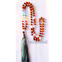 Necklaces Tassel Rudraksha With Crystal