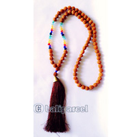 Necklaces Tassel Rudraksha With Crystal