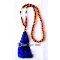 Necklaces Tassel Rudraksha With Crystal
