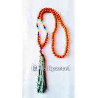 Necklaces Tassel Rudraksha With Crystal