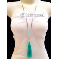 Necklaces Tassel With Crystal Bead