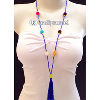 Necklaces Tassel With Bead And Pompom