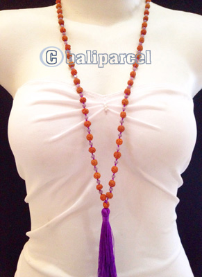 Necklaces Tassel Rudraksha With Bead