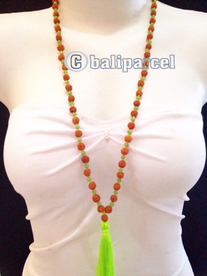 Necklaces Tassel Rudraksha With Bead
