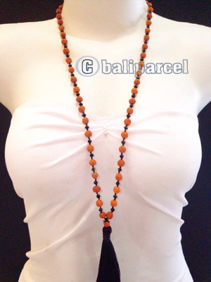 Necklaces Tassel Rudraksha With Bead