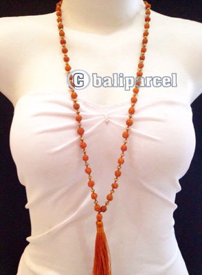 Necklaces Tassel Rudraksha With Bead