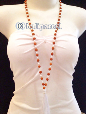 Necklaces Tassel Rudraksha With Bead