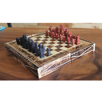 Wooden Chess, Handmade From Wood