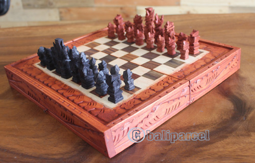 Wooden Chess, Handmade From Wood