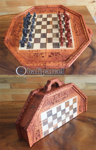 Wooden Chess, Handmade From Wood