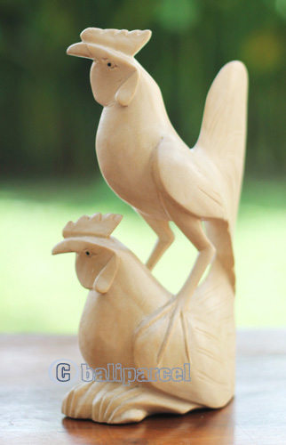 Wooden Chicken Handmade From Jempinis Wood