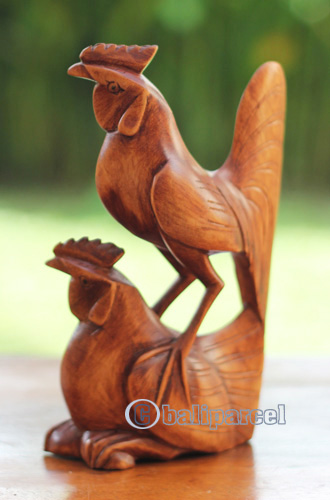 Wooden Chicken Handmade From Jempinis Wood