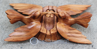 Wooden Eagle Handmade From Jempinis Wood