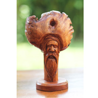 Wooden Mask Parasite Wood