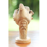 Wooden Mask Parasite Wood